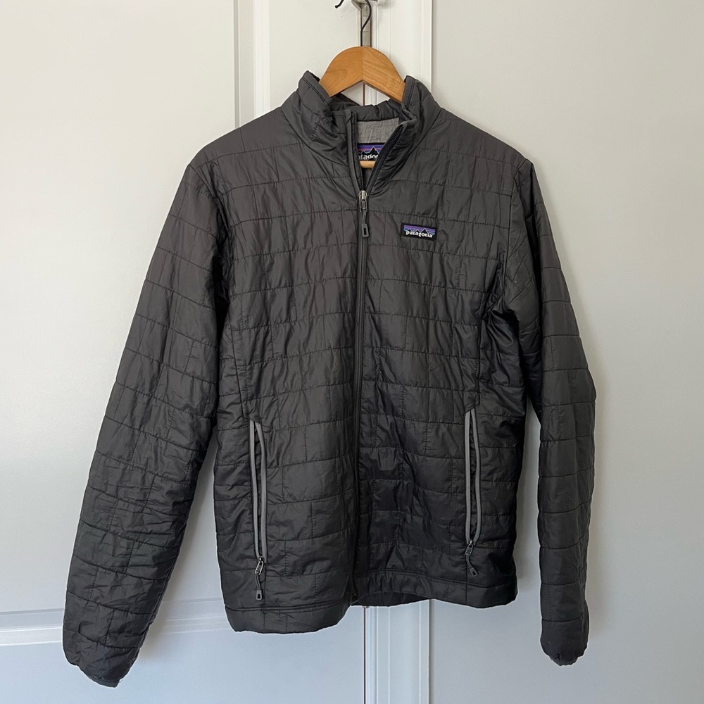 Grey Patagonia Nano Puff